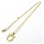 Collana Gancini Salvatore Ferragamo in oro giallo 18K - vista 4