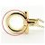 Collana Gancini Salvatore Ferragamo in oro giallo 18K - vista 5