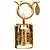 Collana Placca Tag Le Cambon 31 RUE CAMBON di Chanel D'oro - vista 2