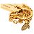 Collana Placca Tag Le Cambon 31 RUE CAMBON di Chanel D'oro - vista 4