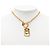 Collana Placca Tag Le Cambon 31 RUE CAMBON di Chanel D'oro - vista 6