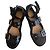 Sandali Dior in pelle nera Nero