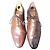 Richelieu 3 occhielli Berluti misura 6/5 40,5 senza forme per scarpe Marrone