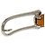 Herren Leder Charm Armband von Hermès Braun - Ansicht 7