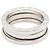 Bulgari Bvlgari B-zero1 Dreifachring aus 18K Weißgold Silber - Ansicht 3