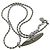 Collana Pendente Surfboard da Uomo Christian Dior x Stussy - vista 4