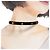 Doppelter Leder-Choker-Halsreif für Damen von Christian Dior Schwarz - Ansicht 10