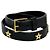 Doppelter Leder-Choker-Halsreif für Damen von Christian Dior Schwarz - Ansicht 4