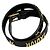 Doppelter Leder-Choker-Halsreif für Damen von Christian Dior Schwarz - Ansicht 5