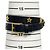 Doppelter Leder-Choker-Halsreif für Damen von Christian Dior Schwarz - Ansicht 8