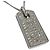 Colar Pendente Placa Feminino Christian Dior