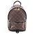 Zaino/borsa Palm Springs PM di Louis Vuitton Marrone Nero