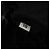 Prada Double Front Pocket Tessuto Medium Preto - vista 6