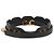 Cintura a Spalla Mini Maillon di Hermès Nero - vista 2