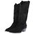 ETRO Botas de Vaquero Altas de Ante Negro T40