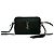 Bolso de hombro mini de cuero Saint Laurent Negro