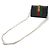GUCCI Sylvie Web Line Mini Chain Shoulder Bag Black Red Green - view 3