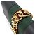 GUCCI Sylvie Web Line Mini Chain Shoulder Bag Black Red Green - view 5