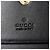 Portafoglio bi-fold Gucci GG Marmont in pelle nera - vista 5