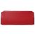 Borsa in pelle Gucci Bamboo Rosso - vista 3