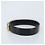 Cintura in pelle Cartier Trinity 34,3" Nero Oro Auth BAZ291 D'oro - vista 3