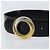 Cintura in pelle Cartier Trinity 34,3" Nero Oro Auth BAZ291 D'oro - vista 5