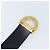 Cintura in pelle Cartier Trinity 34,3" Nero Oro Auth BAZ291 D'oro - vista 8