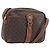 Céline Sac à épaule en toile Macadam CELINE en cuir PVC marron doré Auth 174572