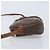 Céline Sac à épaule en toile Macadam CELINE en cuir PVC marron doré Auth 174572 - vue 5