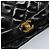 CHANEL Diana 25 Borsa a Catena Matelassé Pelle Verniciata Nera Oro CC Auth bs34314 - vista 14