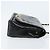 CHANEL Diana 25 Borsa a Catena Matelassé Pelle Verniciata Nera Oro CC Auth bs34314 - vista 4