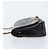 CHANEL Diana 25 Borsa a Catena Matelassé Pelle Verniciata Nera Oro CC Auth bs34314 - vista 5