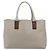 Bottega Veneta Tote Bag aus PVC-Canvas Grau Auth BA11786 Braun - Ansicht 2