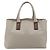 Bottega Veneta Tote Bag aus PVC-Canvas Grau Auth BA11786 Braun - Ansicht 3