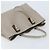 Bottega Veneta Tote Bag aus PVC-Canvas Grau Auth BA11786 Braun - Ansicht 6