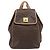 Céline CELINE Macadam Canvas Backpack PVC Leather Brown Gold Auth SW2219 Golden - view 2