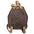 Céline CELINE Macadam Canvas Backpack PVC Leather Brown Gold Auth SW2219 Golden - view 3