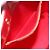 LOUIS VUITTON Monogram Vernis Reade MM Borsa a Mano Rossa M91086 LV Auth BAZ846 Rosso - vista 21