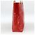 LOUIS VUITTON Monogram Vernis Reade MM Borsa a Mano Rossa M91086 LV Auth BAZ846 Rosso - vista 4