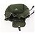 Mochila PRADA de nylon verde plata auténtica 174558 - vista 17