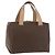 Céline Borsa Boston in tela Macadam CELINE in pelle PVC marrone oro Auth BAZ795A D'oro