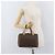 Céline Borsa Boston in tela Macadam CELINE in pelle PVC marrone oro Auth BAZ795A D'oro - vista 22
