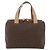 Céline Borsa Boston in tela Macadam CELINE in pelle PVC marrone oro Auth BAZ795A D'oro - vista 3