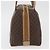 Céline Borsa Boston in tela Macadam CELINE in pelle PVC marrone oro Auth BAZ795A D'oro - vista 4