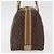 Céline Borsa Boston in tela Macadam CELINE in pelle PVC marrone oro Auth BAZ795A D'oro - vista 5