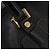Borsa Boston Micro GG Canvas Gucci Nera Oro Auth 174104 Nero D'oro - vista 14