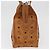 Bolso Tote Vicetos Logogram MCM de cuero PVC marrón y dorado Auth 166783 Castaño - vista 4