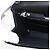 Borsa a Spalla a Catena in Velluto Nero e Argento Jimmy Choo Auth BA12020A - vista 19