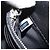 Borsa a Spalla a Catena in Velluto Nero e Argento Jimmy Choo Auth BA12020A - vista 23