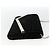 Borsa a Spalla a Catena in Velluto Nero e Argento Jimmy Choo Auth BA12020A - vista 5